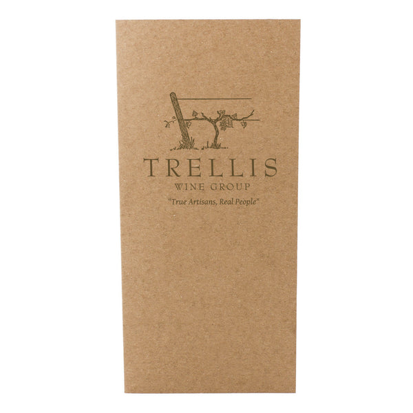 Custom Printed Mini Pocket Folders - Brown Kraft 20 pt Chipboard