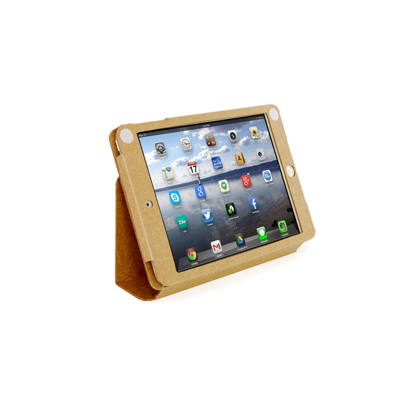 Recycled Cardboard iPad Mini Cases - Brown Kraft (3 pack) - Great for Kids