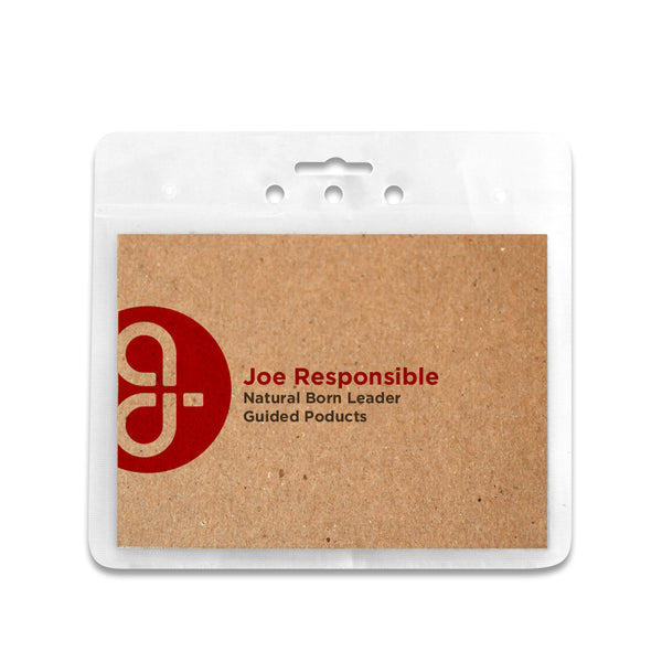 ReBadge Biodegradable Badge Holders (125 Units) - Guided
 - 10