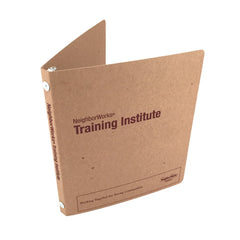 Custom Printed 1/2" ReBinder Select Recycled Binders - NeighborWorks