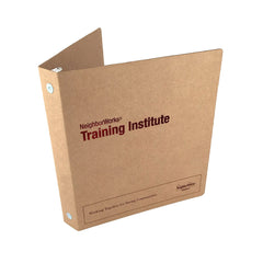 Foil Stamped 1/2" ReBinder Select Recycled Binders