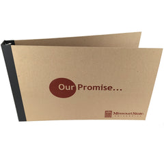 Custom Printed 1" ReBinder Professional Landscape Binders - Guided
 - 1