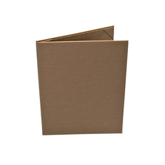 One Pocket Menu Cover - Contemporary Tan Cover