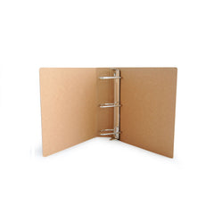 Custom Printed 1" ReBinder Select Recycled Binders - 1" D-Ring Assembly