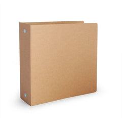 2" ReBinder Original Recycled Binders - Recyclable Brown Kraft