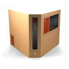 2" ReBinder Original Recycled Binders - Customize with Printable Labels 