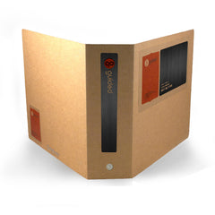 3" ReBinder Original Recycled Binders -0 Customize with Printable Labels