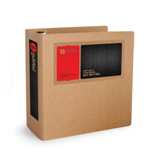 4" ReBinder Select Recycled Binders - Sample Labeling
