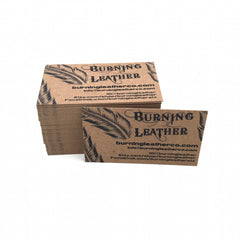 Recycled Business Cards - Fine detail with digital print