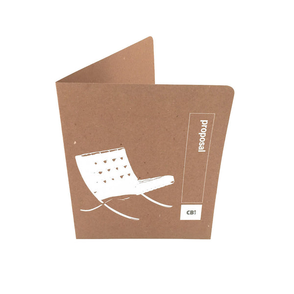Custom Printed Presentation Folders - RePocket - One Color
