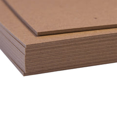 100 pt Chipboard Sheets / Cards - 5.5" x 8.5" (10 sheets) - Recycled Chipboard