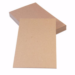 100 pt Chipboard Sheets / Cards - 5.5" x 8.5" (10 sheets) - Brown Kraft Cards