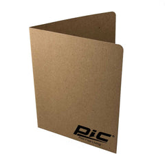 Embossed Presentation Folders Black Foil