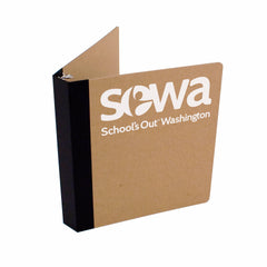 Custom Printed 1" ReBinder Professional Recycled Binders