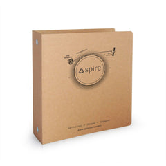Custom Printed 1" ReBinder Original Recycled Binders - Made in USA