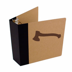 Foil Stamped 3" ReBinder Professional Recycled Binders