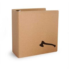 Foil Stamped 4" ReBinder Select Recycled Binders