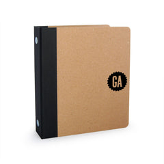 Foil Stamped 1" ReBinder Professional Mini Recycled Binder