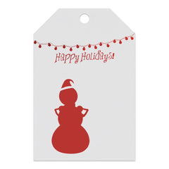 Foil Stamped Gift Tags -  Holiday Card