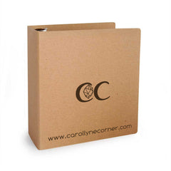 Foil Stamped 1" ReBinder Select Recycled Binders