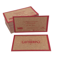 Recycled Business Cards - Border Color