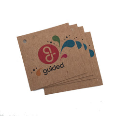 Brown Kraft Hang Tags - Print Front and Back