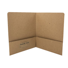 Recycled Presentation Folders - RePocket - Business Card Slot