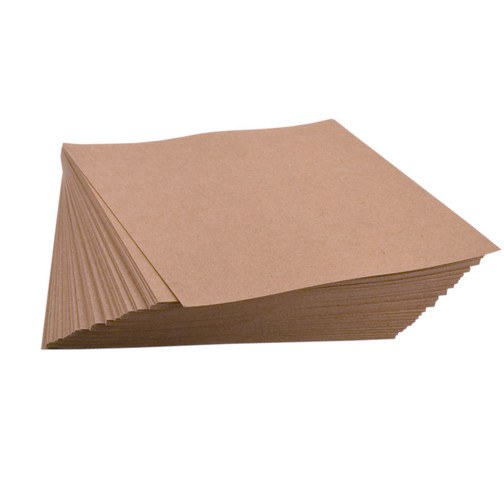 20 pt Chipboard Sheets - 8.5" x 11" (100 sheets) - Brown Kraft