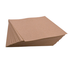 13 pt Chipboard Sheets - 8.5" x 11" (250 sheets) - Brown Kraft, Matte Finish