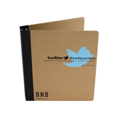 Custom Printed 1" ReBinder Professional Recycled Binders - Guided
 - 2