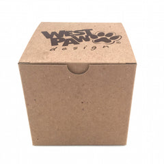 Custom Printed Recycled Gift Boxes 3x3x3 - One Piece Gift Box