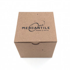 Custom Printed Recycled Gift Boxes 4x4x2 - Sustainable Gift Box 