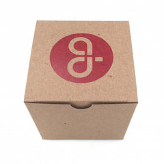 Custom Printed Recycled Gift Boxes 4x4x4 - Guided Logo