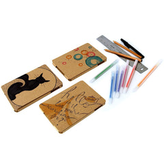 Recycled Cardboard iPad Mini Cases - Brown Kraft (3 pack) - Create!