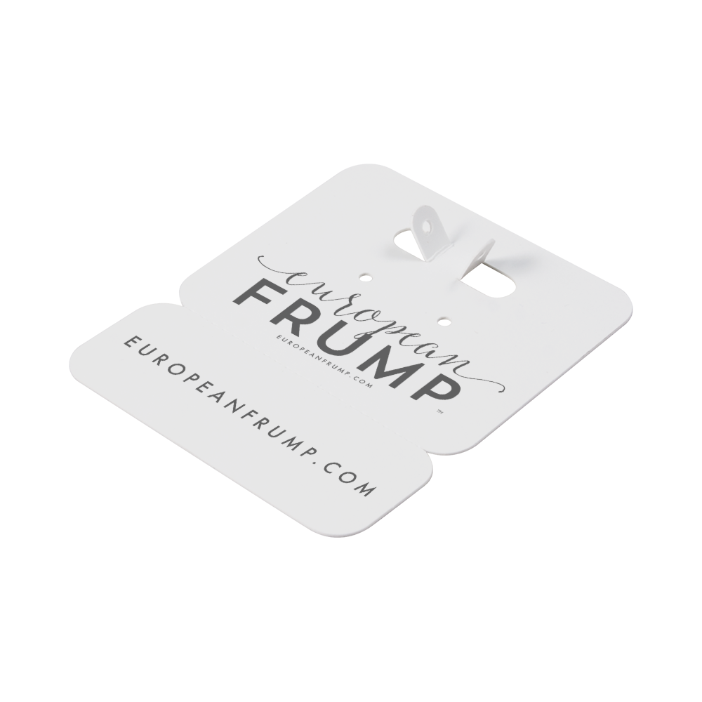 Custom earring 2025 cards with holes