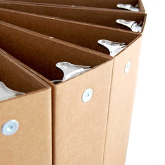 2" ReBinder Original Recycled Binders - Edge/Spine View