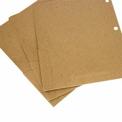 Embossed Binder Pockets - RePouch - Guided - Debossed with Guided Branding on Back