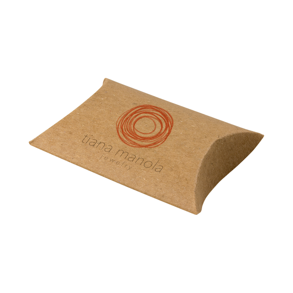 Custom Pillow Boxes - Small - Brown Kraft