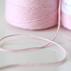 Bakers Twine - Solid Blossom Pink Twine Spool - Perfect finish to your special packages